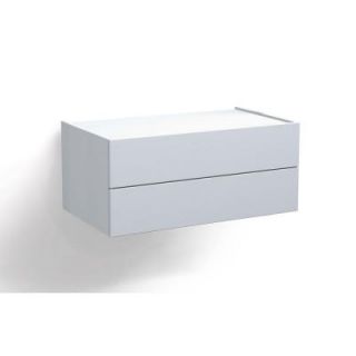 Space Pro Relax 36 in. White Double Drawer Box Kit 2685 36 WT