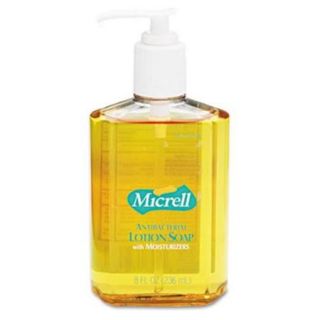 Gojo 975212CT MICRELL Antibacterial Lotion Soap Unscented Liquid 8oz Pump 12/ctn