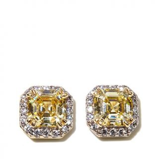 Jean Dousset 2.72ct Absolute™ Asscher Cut Stud Earrings   7735959