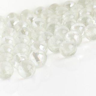 Round Transparent Glass Marbles for Embellishing, Crafting and Creating  Approximately 280 Marbles