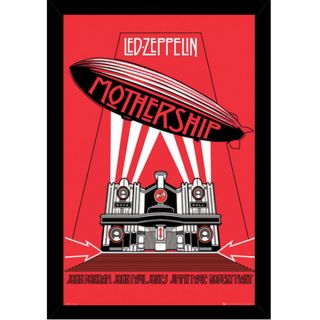 Led Zeppelin Mothership Print (24 inch x 36 inch) with Contemporary