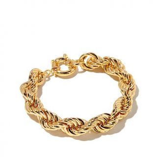 Bellezza Bronze Bronze Bold Rope Link Bracelet   7741610