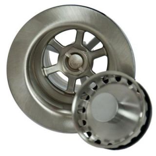4.5 in. Bar Sink Strainer in Brushed Stainless I5586 BS