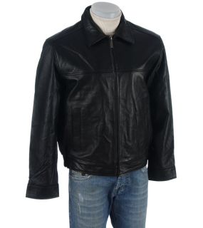 Boston Harbor Mens Leather Jacket  ™ Shopping   Big