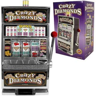 Crazy Diamonds Slot Machine Bank