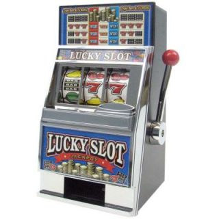 Trademark Games Lucky Slot Machine Bank 10 41040