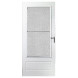 EMCO 30 in. x 80 in. 300 Series White Triple Track Storm Door E3TTN30WH