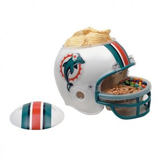 Officially Licensed NFL Plastic Snack Helmet   Dolphins   6902864