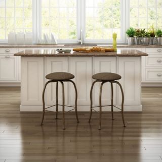 Amisco Ginny Backless Swivel Counter Stool 26 in.