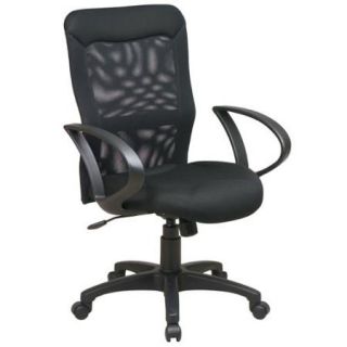 Office Star Products Work Smart Built In Lumbar Support Chair