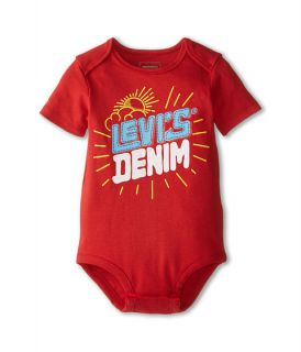 Levis® Kids Graphic Creeper (Infant) Pompeian Red