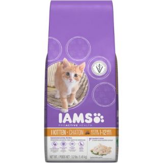 Iams ProActive Health Premium Dry Kitten Food 3.2 lbs