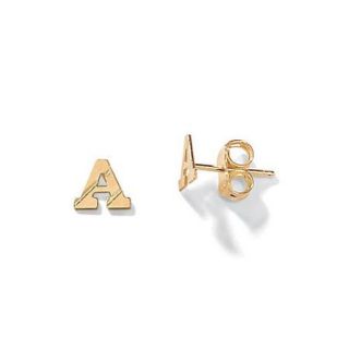 Palm Beach Jewelry Initial Earrings