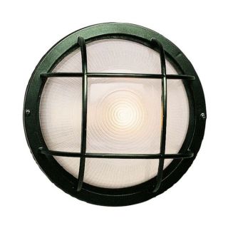 Cambridge 1 light Verde Green 10 inch Outdoor Flush Mount with Clear