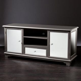 Southern Enterprises Reflection 50 in. TV/Media Stand   Silver