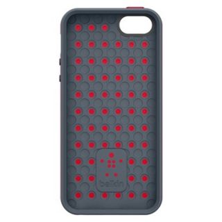 Belkin Grip Candy Max Cell Phone Case for iPhone 5/5s   Red/Gray