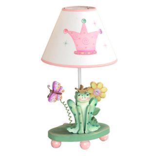 Fantasy Fields Princess and Frog 17 H Table Lamp with Empire Shade