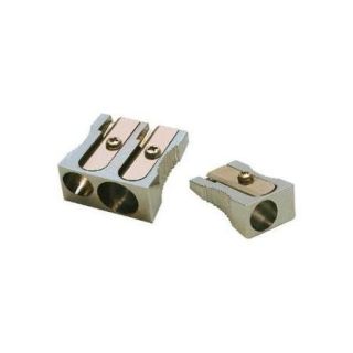 METAL 2 HOLE PENCIL SHARPENER SCBCHL77755 28 (pack of 28)