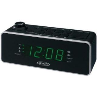 Jensen Jcr 235 Dual Alarm Projection Clock Radio