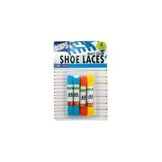 Bulk Buys Kids Colored Shoelaces   Case of 12