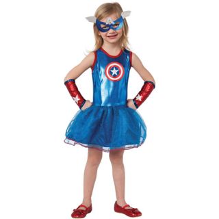 Marvel Captain America Miss America Toddler Halloween Costume