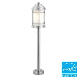Eglo Portici 1 Light Outdoor Stainless Steel Post Light 20641A