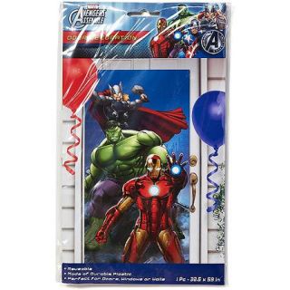 Marvel Avengers Door Cover, Party Supplies
