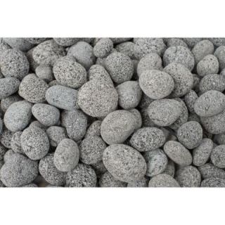 Margo Garden Products 20 lb. Black Lava Pebbles (25 Pack/Pallet) DFBLR 25