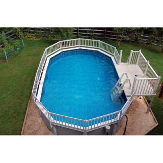 Vinyl Works Deluxe In Pool Step for Above Ground Pools