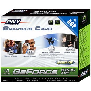 PNY Technologies GeForce 6200 256MB AGP