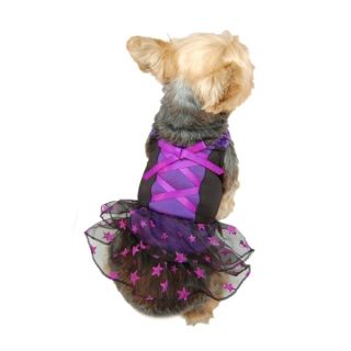 Insten Dog Cat Clothes Cute Glitter sheer party Dress Skirt Pet Puppy
