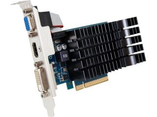 ASUS GeForce GT 730 DirectX 11 GT730 SL 1GD3 BRK 1GB 64 Bit GDDR3 PCI Express 2.0 HDCP Ready Video Card