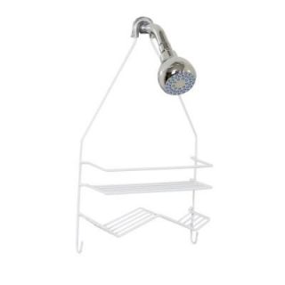 Zenna Home Over the Showerhead Caddy in White 7518W