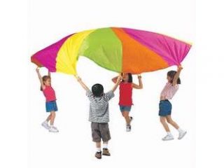 Pacific Play Tents 85 941 12 Foot Parachute With No Handles   Carry Bag Included