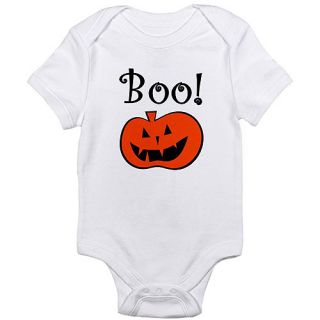  Newborn Baby Halloween Booh Infant Creeper Bodysuit