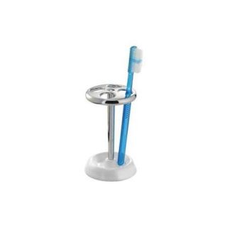 TOOTHBRUSH STAND CERAMIC/CHRM