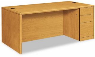 HON 10700 Series 3 Drawer Pedestal Desk   Desks