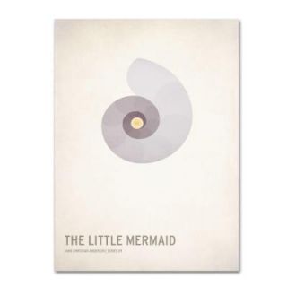Trademark Fine Art 30 in. x 47 in. The Little Mermaid Canvas Art CJ0020 C3047GG