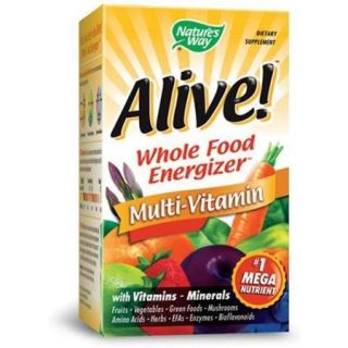 Alive Whole Food Energizer (w/ Iron) Nature's Way 60 Tabs
