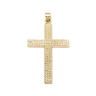 Michael Anthony Jewelry® 10K Large Reversible Cross Pendant   8061944