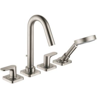 Hansgrohe Axor Citterio M Two Handle Deck Mounted Roman Tub Faucet
