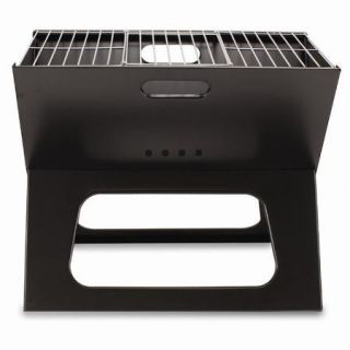 Picnic Time X Compact Folding Portable Charcoal BBQ Grill