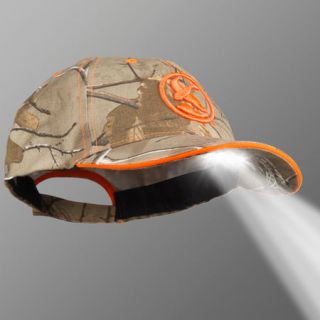 Mens PowerCap 6 LED Camo/Blaze Lighted Hat 885187