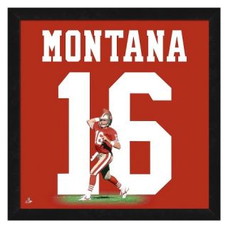 San Francisco 49ers Joe Montana Framed Uniframe