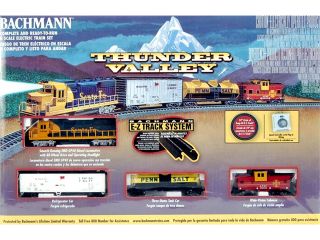 Bachmann N Scale Train Set Analog Thunder Valley 24013