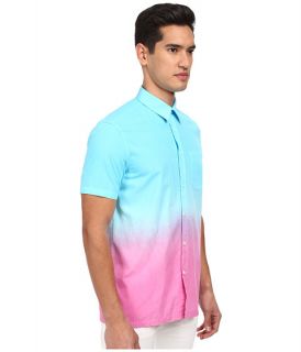 LOVE Moschino Ombre Short Sleeve Button Up Shirt