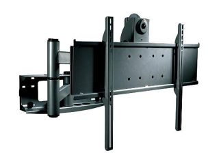 Peerless PEEA50UNLPKIT Black Articulating Wall Arm with 6ft HDMI Cable