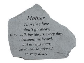 Kay Berry  Inc. 15020 Mother Those We Love   Memorial   6.875 Inches x 5.5 Inches