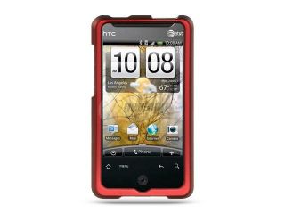 HTC Aria Red Crystal Rubberized Case