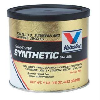 VALVOLINE VV986 Grease, Ext Pres and High Temp, 1lb, Gray